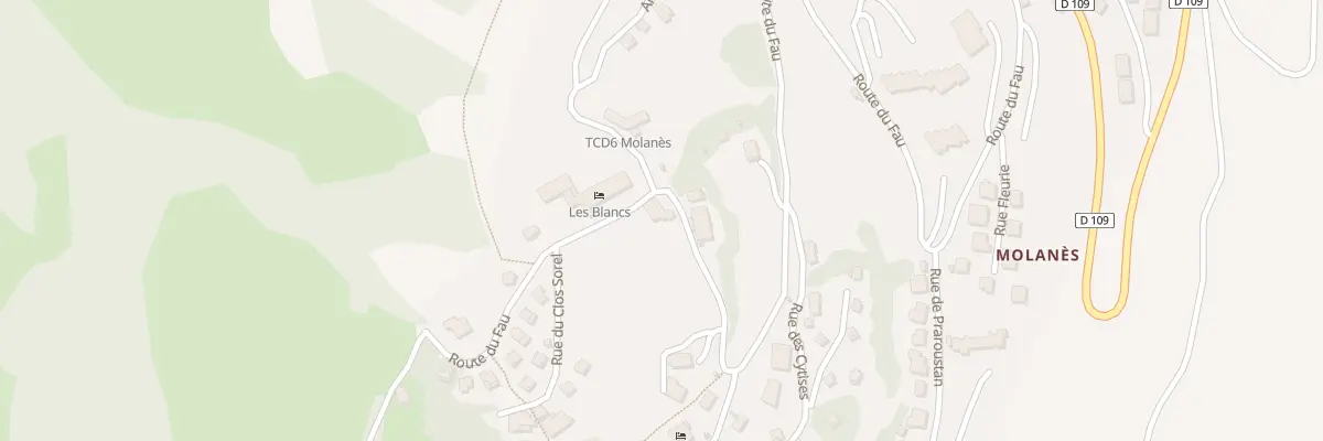 Plan du 5039 Les Blancs à Uvernet-Fours