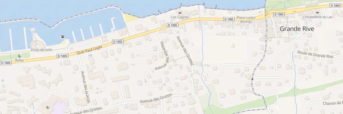 Plan du 6 Av Des Mouettes à Évian-les-Bains