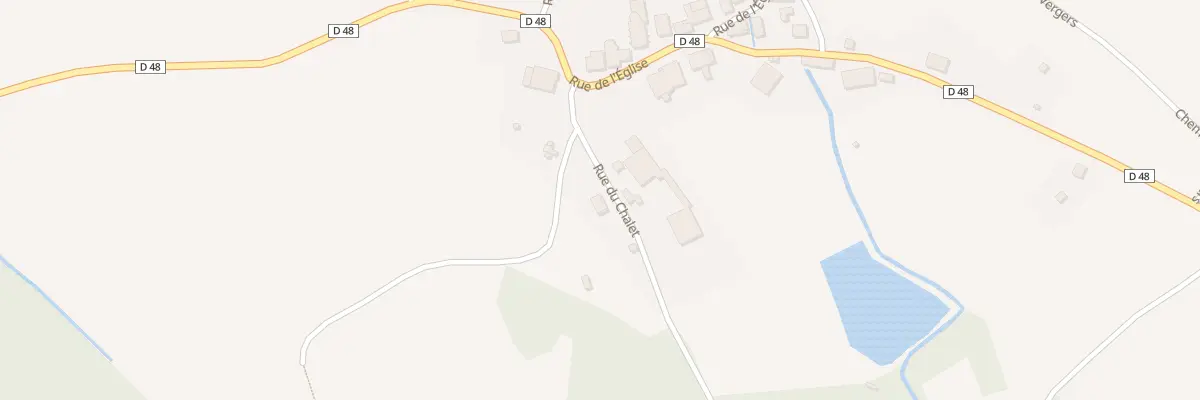 Plan du 4 Rue du Chalet à Méménil