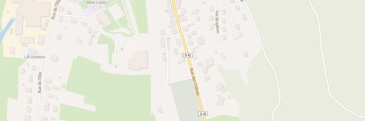 Plan du 52 Rue des Chênes à Éloyes