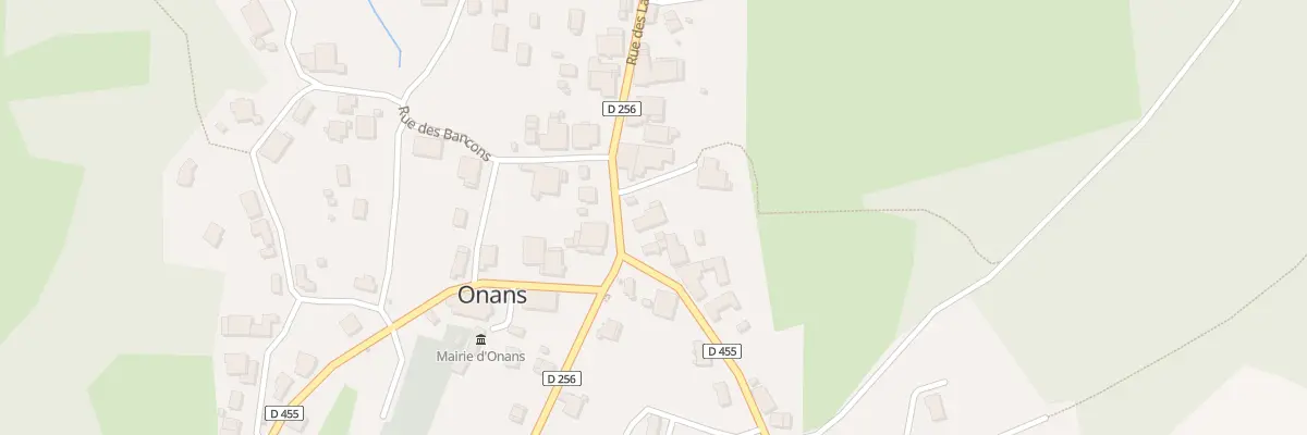 Plan du 5024 Rue des Lavoirs à Onans