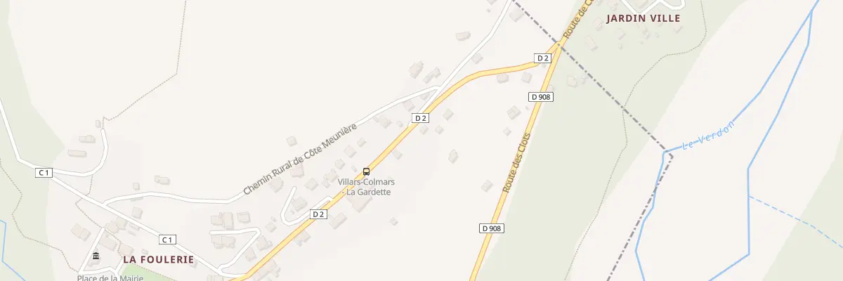 Plan du 5062 Vieraron à Villars-Colmars