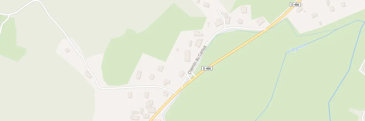 Plan du 1 Che du Camus à Belonchamp