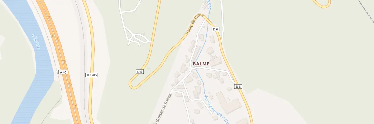 Plan du 519 Rue des Grottes de Balme à Magland