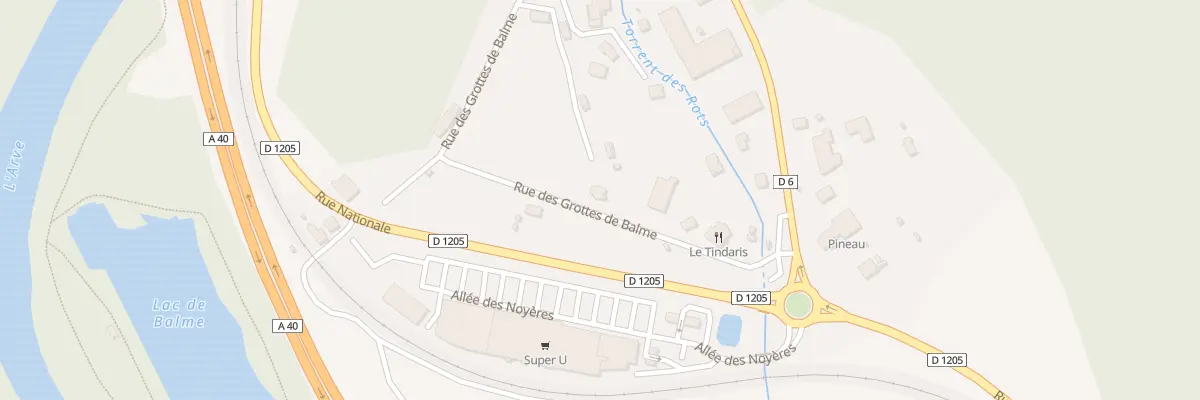 Plan du 138 Rue des Grottes de Balme à Magland