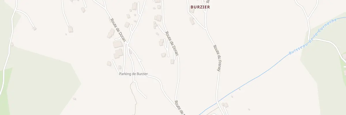 Plan du 6209 Rte de Doran à Sallanches