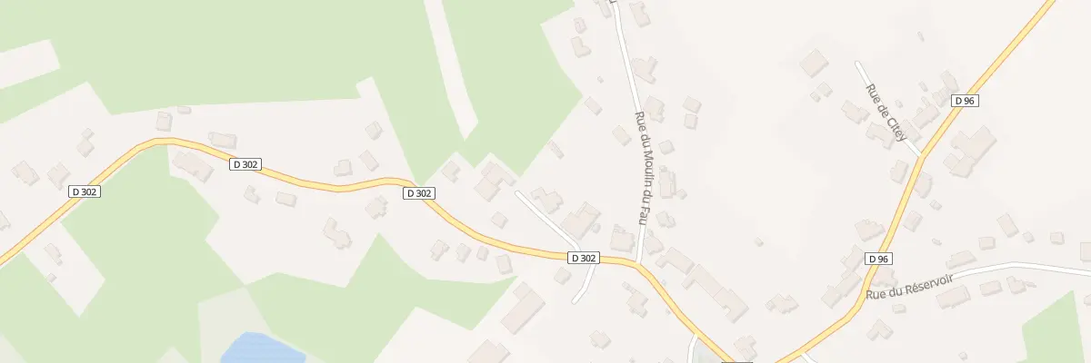 Plan du 4 Imp des Hérottes à Lomont