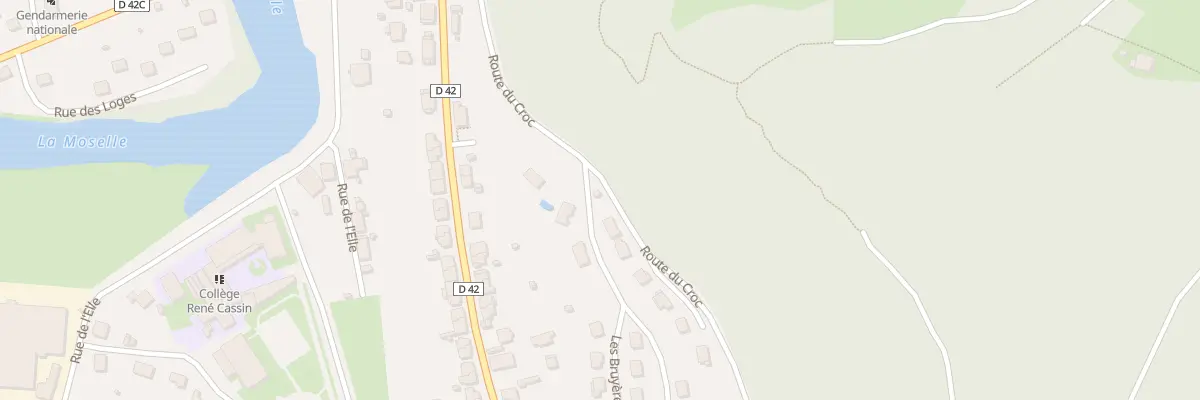 Plan du 1 Les Bruyeres à Éloyes
