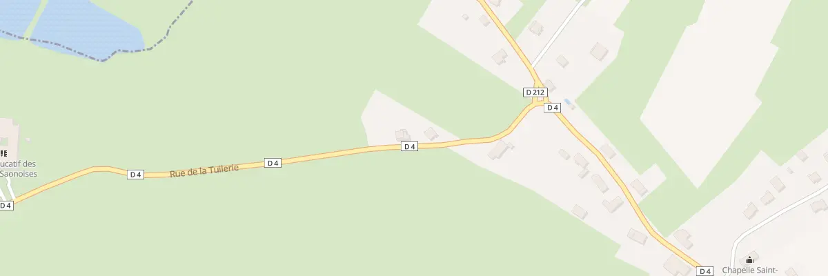 Plan du 4 Rue de la Tuilerie à Clairegoutte