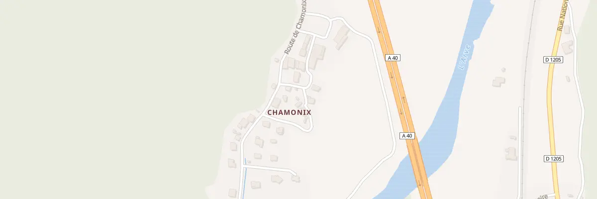 Plan du 762 Rte de Chamonix Mottet à Magland