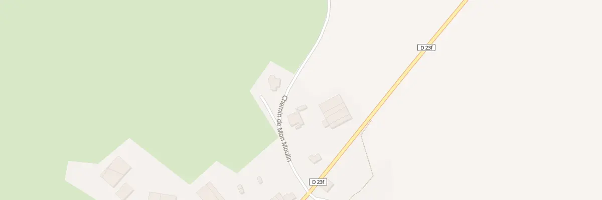 Plan de Che de Monmoulin à Coincourt