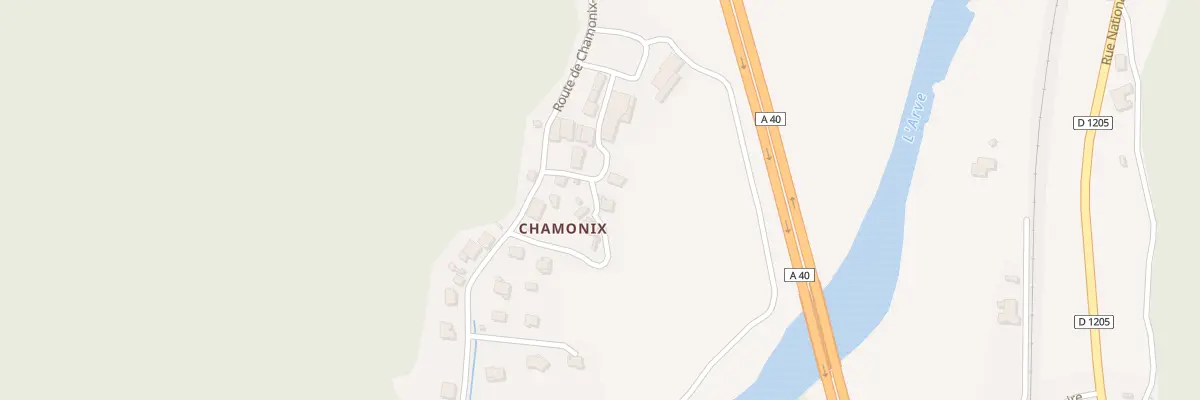 Plan du 780 Rte de Chamonix Mottet à Magland