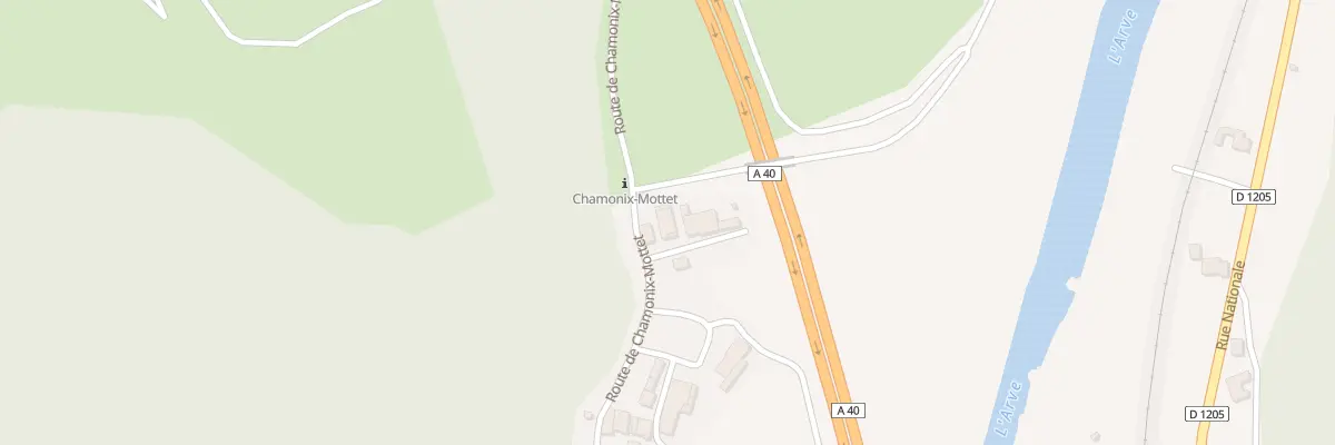 Plan du 978 Rte de Chamonix Mottet à Magland