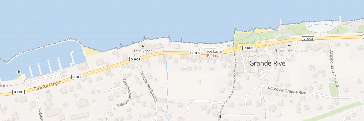 Plan du 27 Av de Grande - Rive à Évian-les-Bains