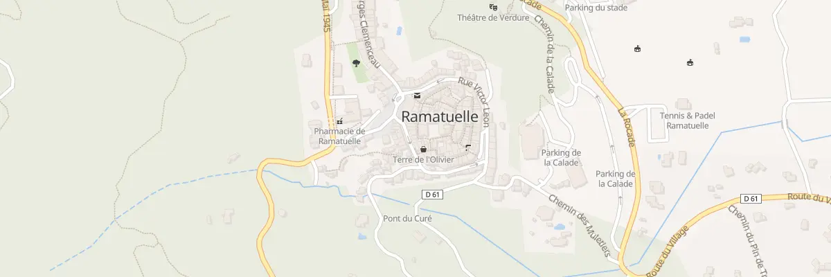 Plan du 5112 Rue du Centre à Ramatuelle