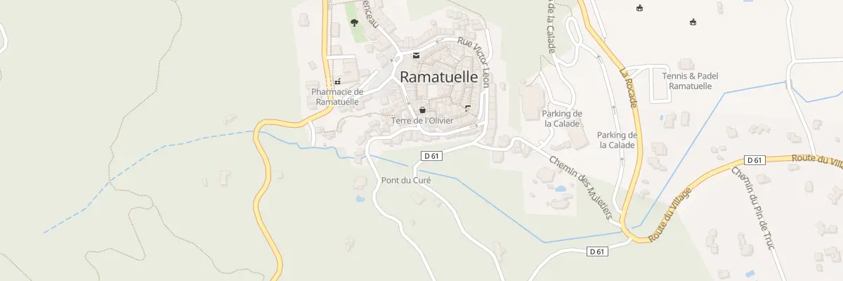 Plan du 5005 Rue du Moulin Roux à Ramatuelle