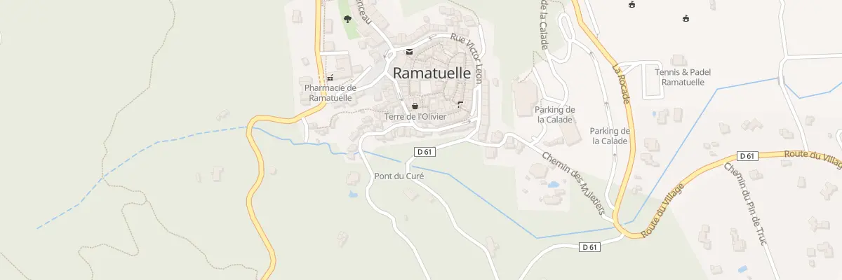 Plan du 5006 Rue du Moulin Roux à Ramatuelle