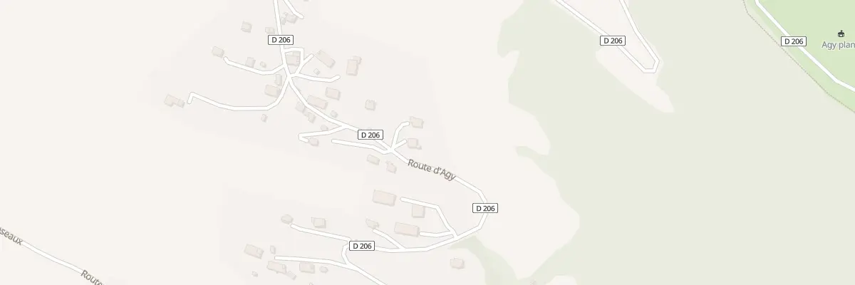 Plan du 1606 Rte d’Agy à Saint-Sigismond