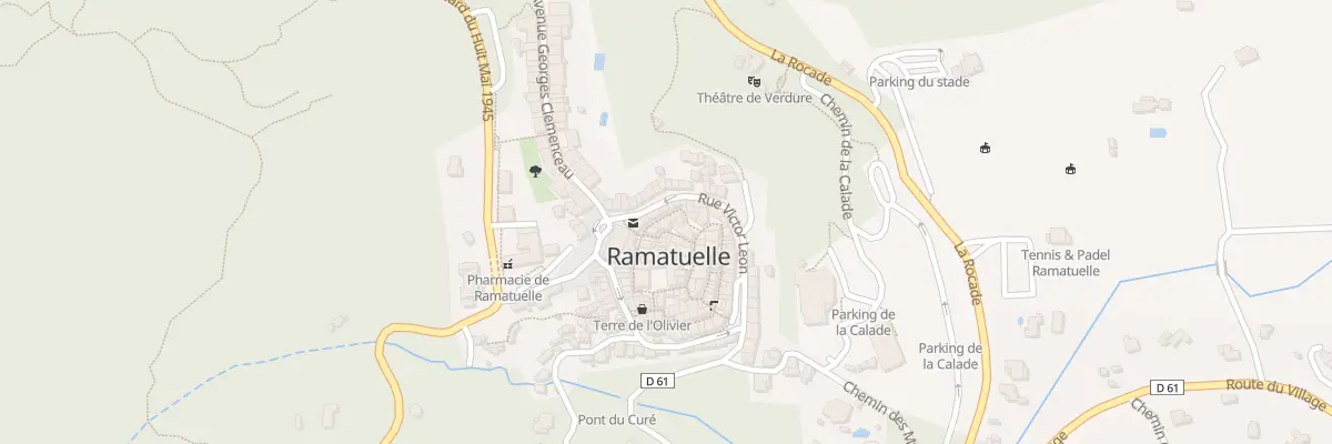 Plan du 6 Rue des Sarrasins à Ramatuelle