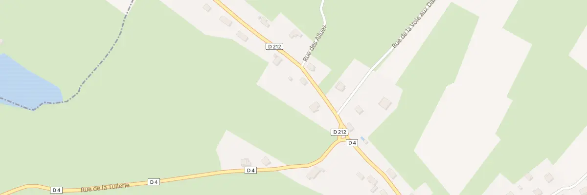 Plan du 1 Rue de Magny d’Anigon à Clairegoutte