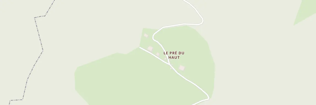 Plan du 1 Pre du Haut à Corravillers