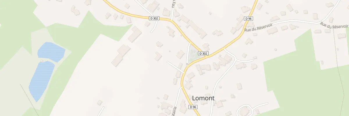 Plan du 8 Pl de la Fontaine à Lomont