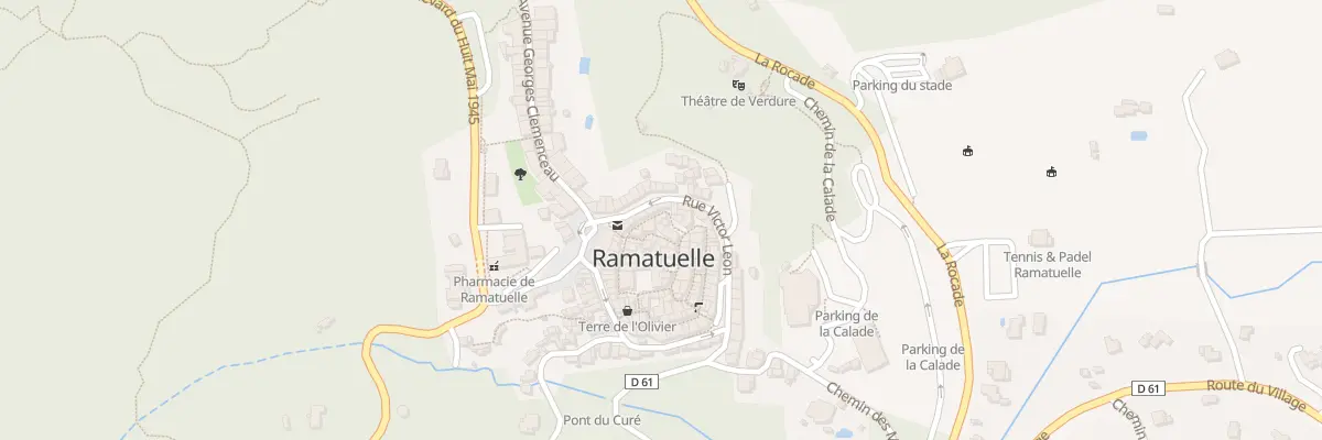 Plan du 10 Rue des Sarrasins à Ramatuelle