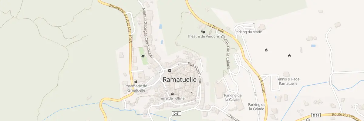 Plan du 5000 Rue Victor Léon à Ramatuelle