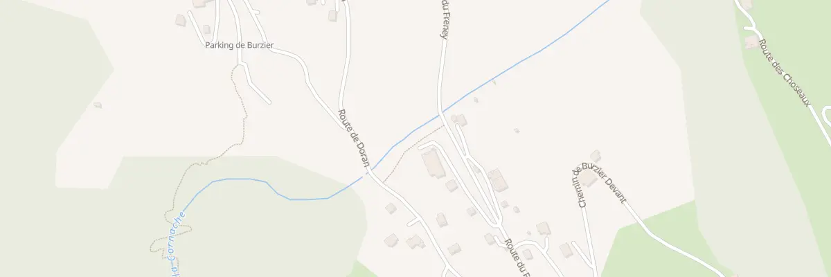 Plan du 287 Rte du Freney à Sallanches