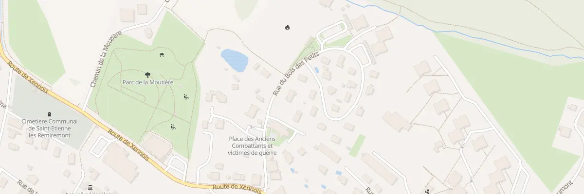 Plan du 4 Rue du Bois des Petits à Saint-Étienne-lès-Remiremont