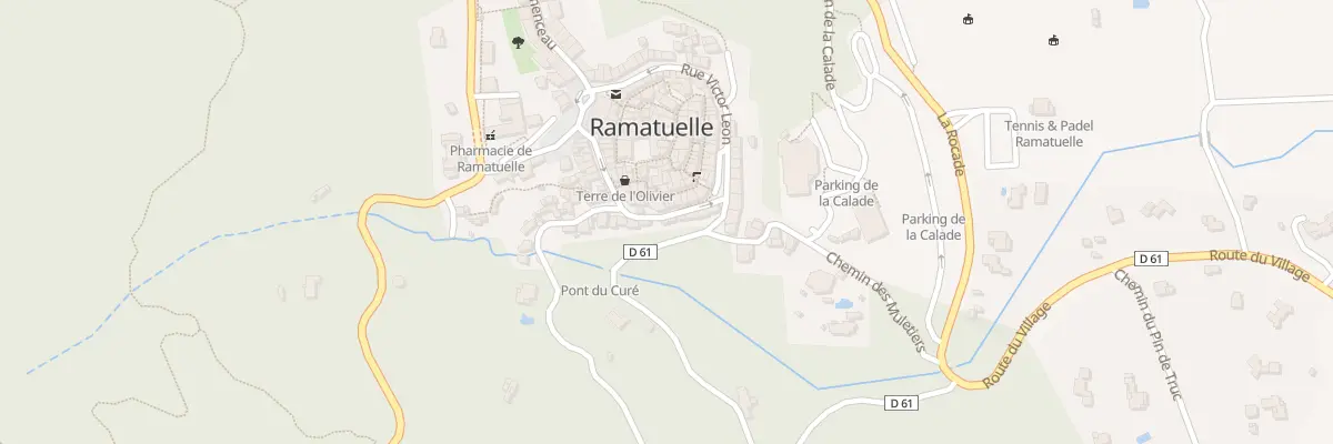 Plan du 5008 Rue du Moulin Roux à Ramatuelle