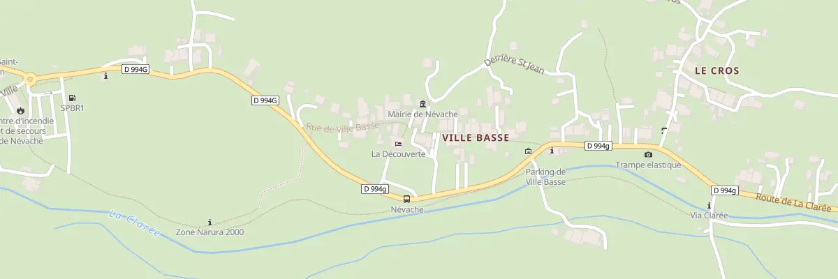 Plan du 147 Rue de Ville Basse à Névache