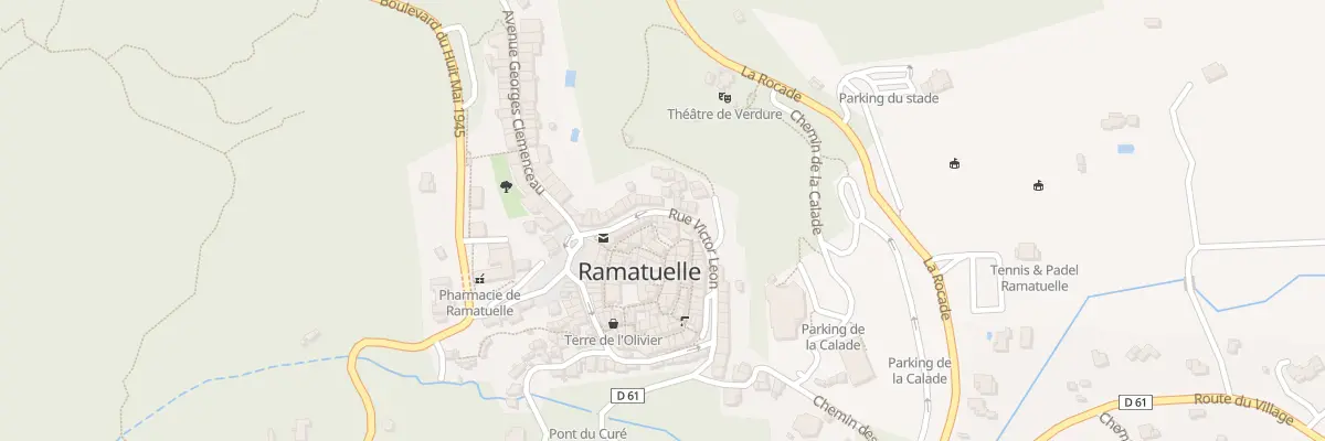 Plan du 5123 Rue des Sarrasins à Ramatuelle