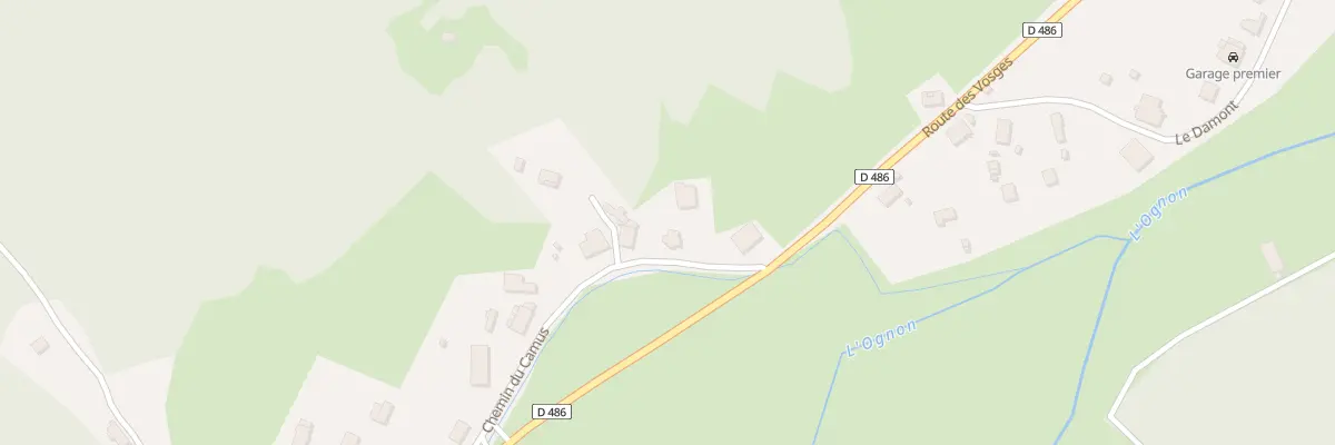 Plan du 13 Che du Camus à Belonchamp
