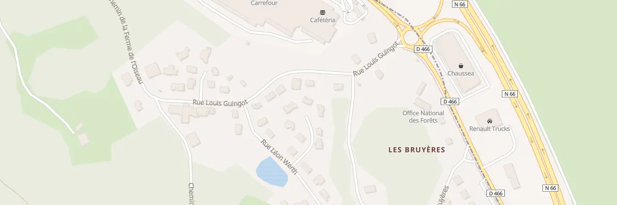 Plan du 11 Imp Gerard d’Alsace à Remiremont