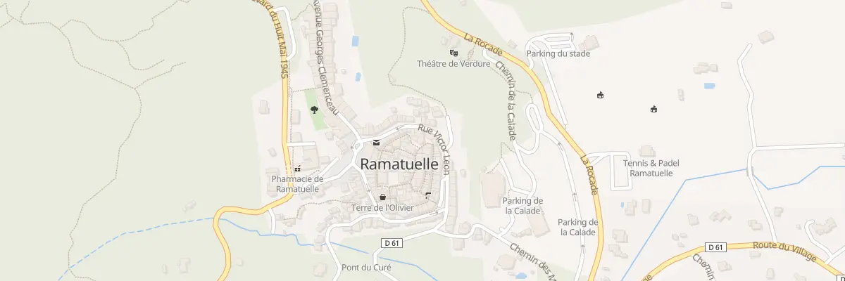 Plan du 9 Rue des Sarrasins à Ramatuelle
