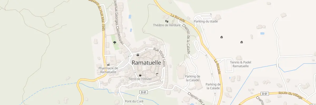 Plan du 5127 Rue des Sarrasins à Ramatuelle