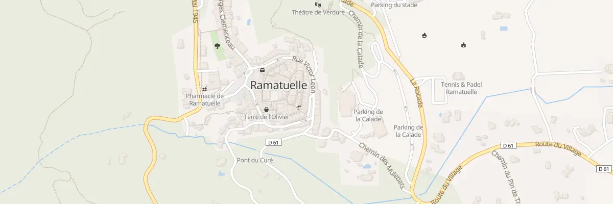 Plan du 49 Rue des Sarrasins à Ramatuelle