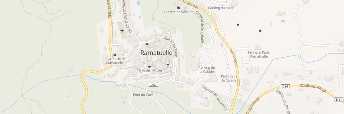 Plan du 41 Rue des Sarrasins à Ramatuelle