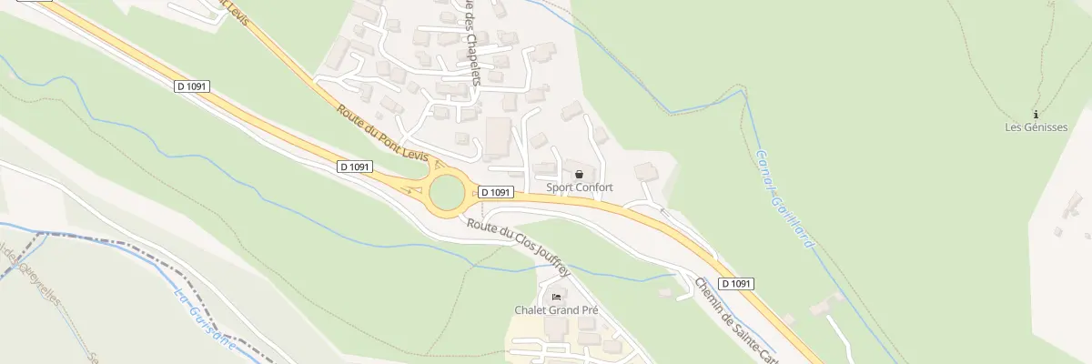 Plan du 644 Rte de Grenoble à Saint-Chaffrey