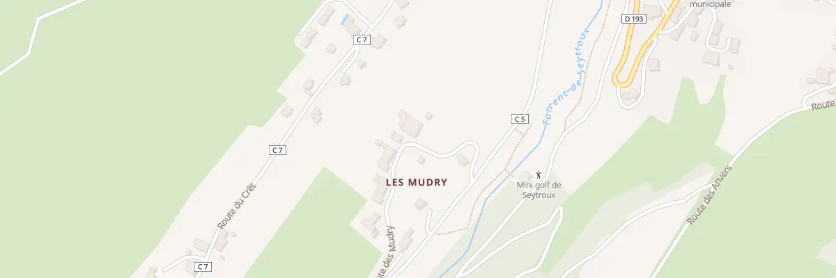 Plan du 138 Rte de sous Seytroux à Seytroux