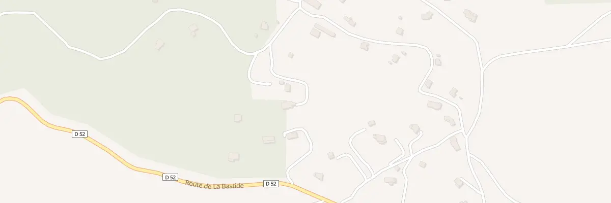 Plan du 9000 Le Coulet à La Martre