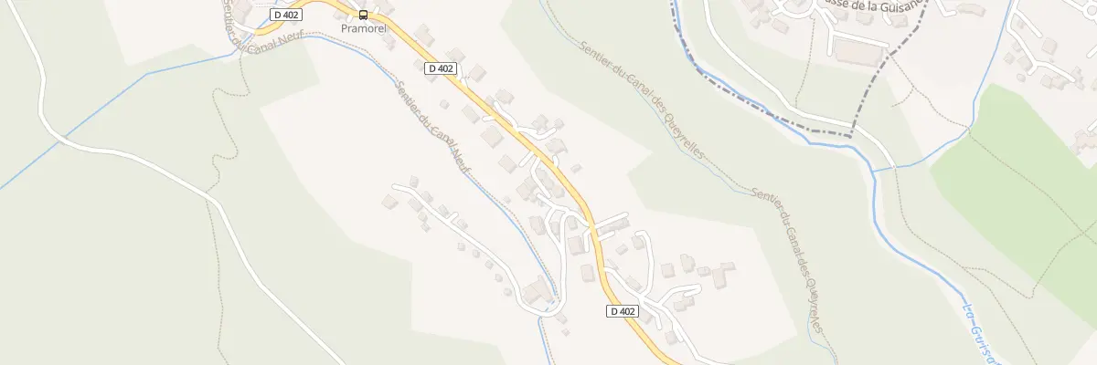 Plan du 9194 Ham de Pramorel à Briançon