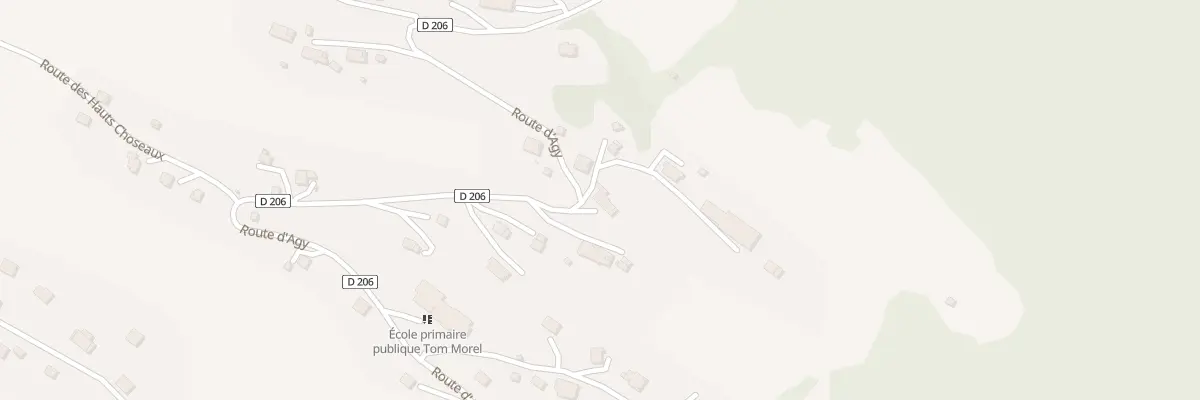 Plan du 1068 Rte d’Agy à Saint-Sigismond