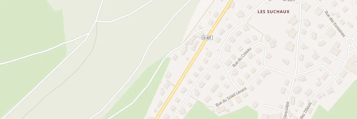 Plan du 47 Rte de Morteau aux Fins