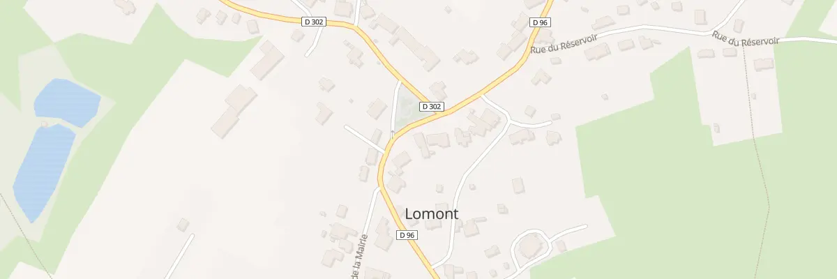 Plan du 7 Pl de la Fontaine à Lomont