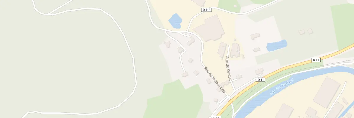 Plan du 6 Rue de la Beunotte à Docelles