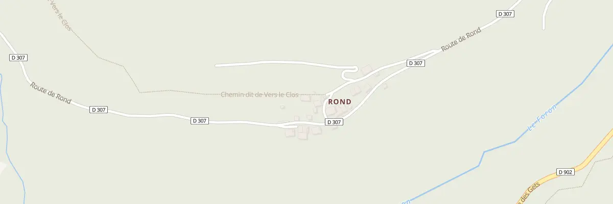 Plan du 43 Che de l’Oratoire à Taninges