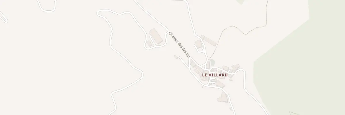 Plan du 5603 Rte du Villard à Saint-Crépin