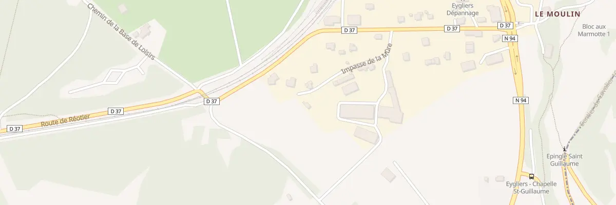 Plan du 179 Imp de la Mure à Eygliers